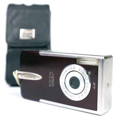 Máquina fotográfica Digital Canon IXUS i5 'Bordeaux red' (5mp) (OUTLET)