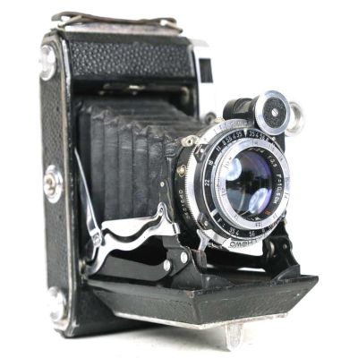 Máquina fotográfica 6x9 / 6x6 rangefinder de fole Mockba ( Moskva ) 5 (1956-60)