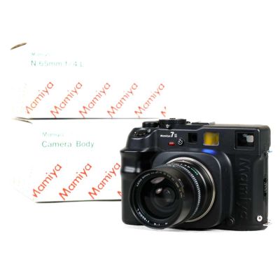 Máquina fotográfica 6x7 rangefinder Mamiya 7 II + 65mm f4 (1999) (M7)