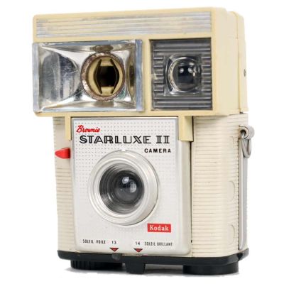 Máquina fotográfica Kodak Brownie Starluxe II (1962-7)