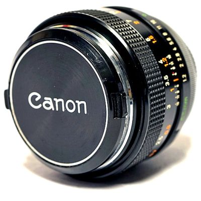 Objetiva Canon FD 'Chrome Nose' 55mm f1.2 (FD)
