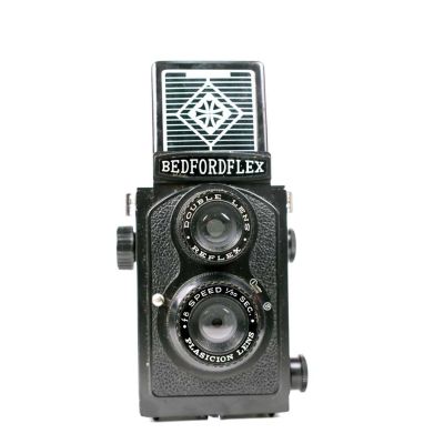 Maquina fotográfica Pseudo TLR (Ilford Ilfoflex) Bedfordflex (1961)
