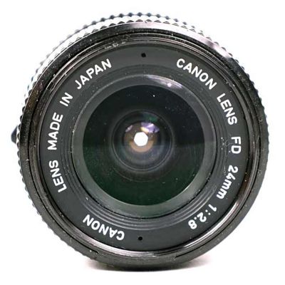 Objetiva grande angular Canon FDn 24mm f2.8 (FD)