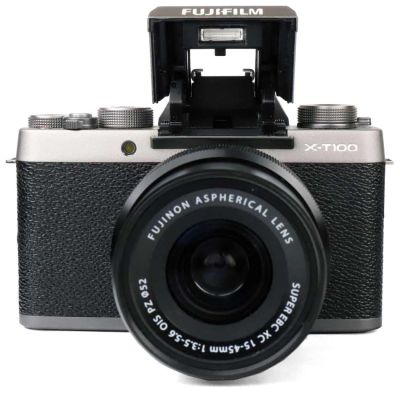 Máquina fotográfica digital Fuji X-T100 + Super EBC XC PZ OIS 15-45mm f3.5-5.6 (24mp, 4K) 