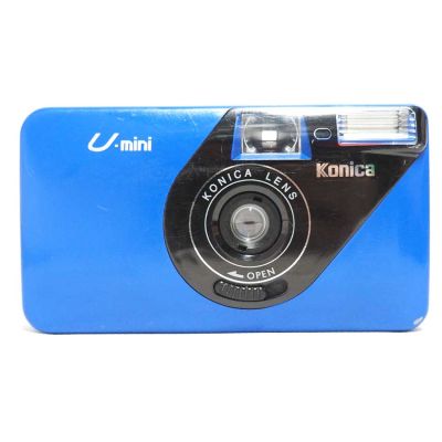 Máquina fotográfica Konica U-mini 'Blue' (1993-7)