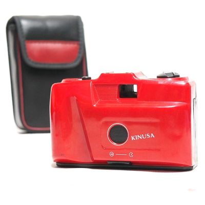 Máquina fotográfica compacta point & shoot analógica 35mm Focus Free