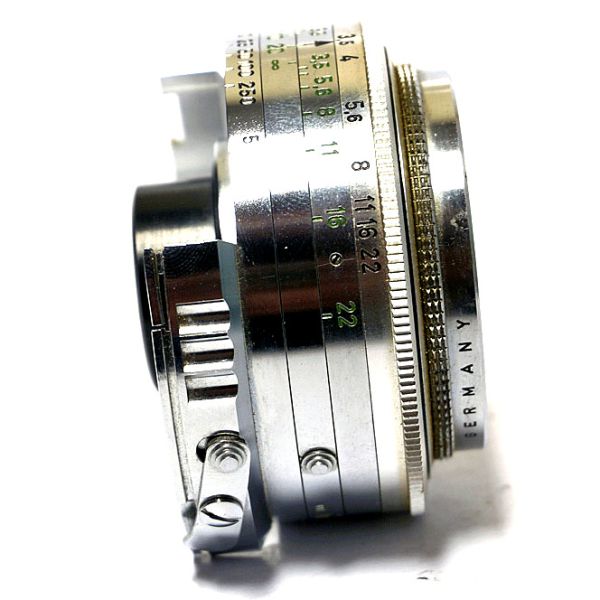 フィルムカメラ VOIGTLANDER PROMINENT SKOPARON 35mm F3.5 Voigtlander】Prominent (距離指標ft) + Skoparon 35mm F3.5