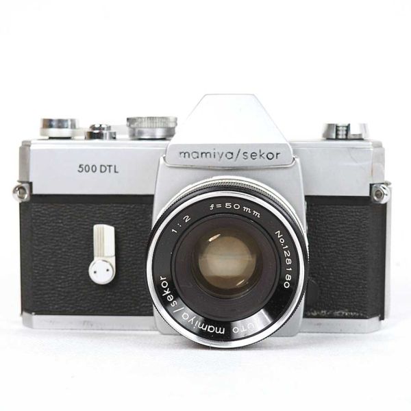 完動品】mamiya/sekor 500 DTL / 50mm F2 Mamiya/Sekor 500 DTL - Down